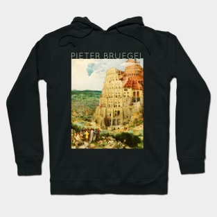 Pieter Bruegel The Elder - The Great Tower of Babel Hoodie